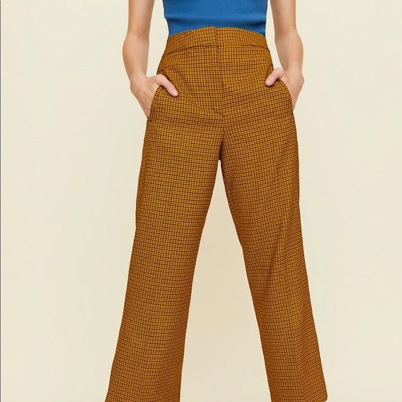 Aritzia Little Moon MALVA Check Pants - Picture 3 of 11